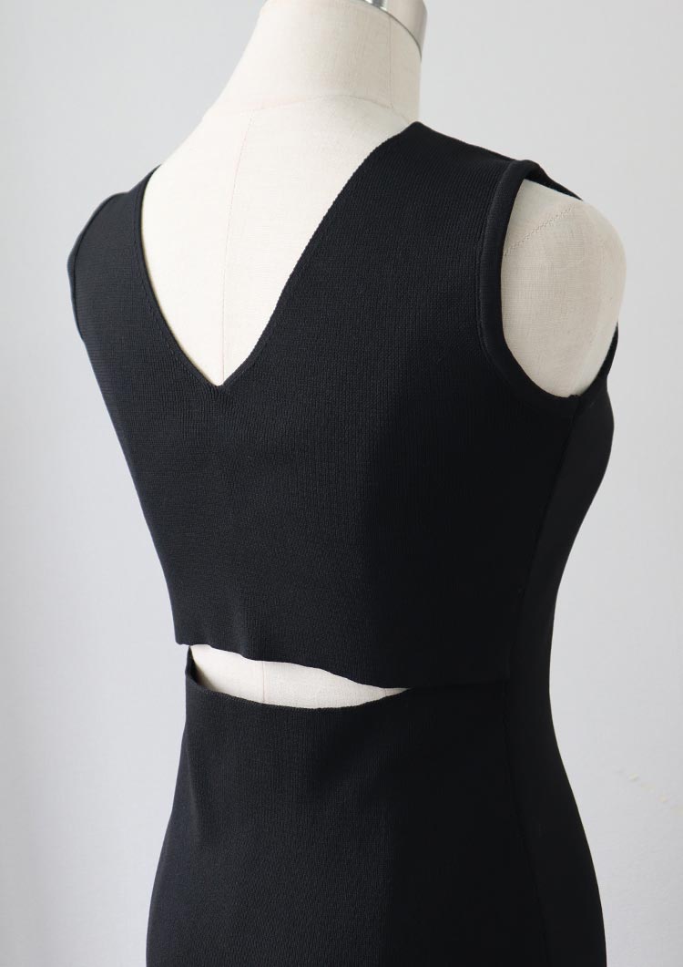Backshan summer knit onepiece LD002