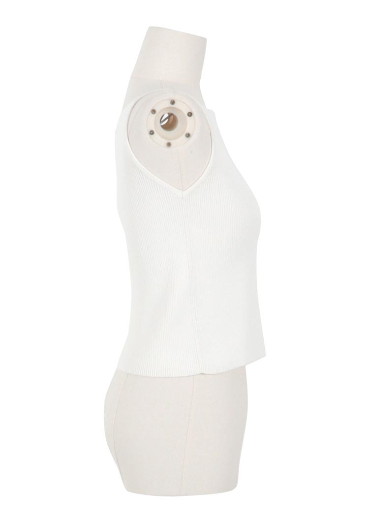 Summer rib knit camisole LD010