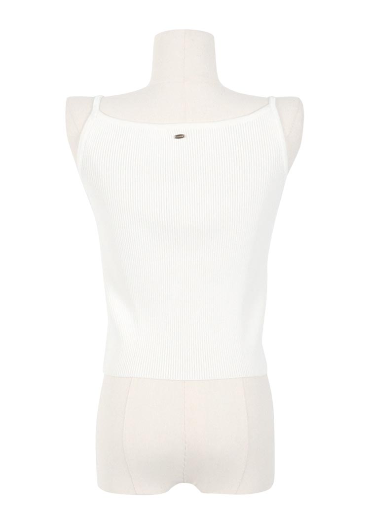 Summer rib knit camisole LD010
