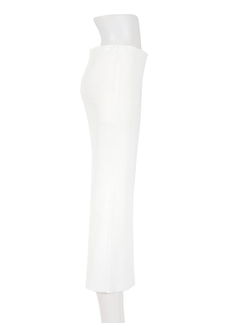 Summer rib knit tight Skirt LD011