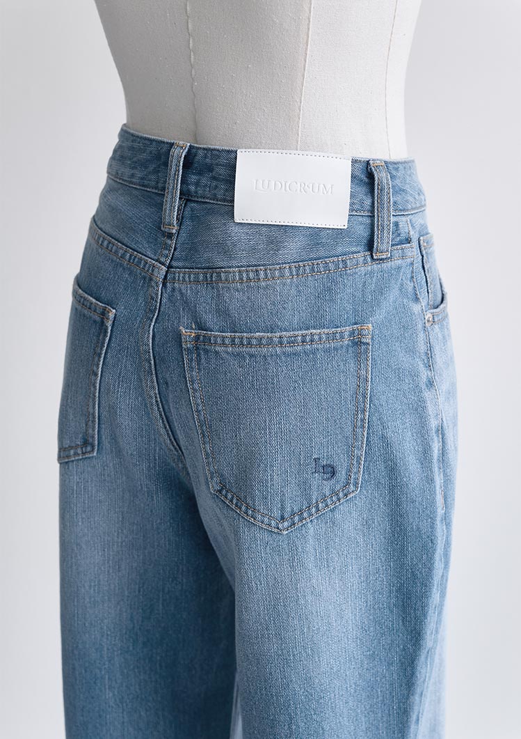 LD Crash straight denim LD024