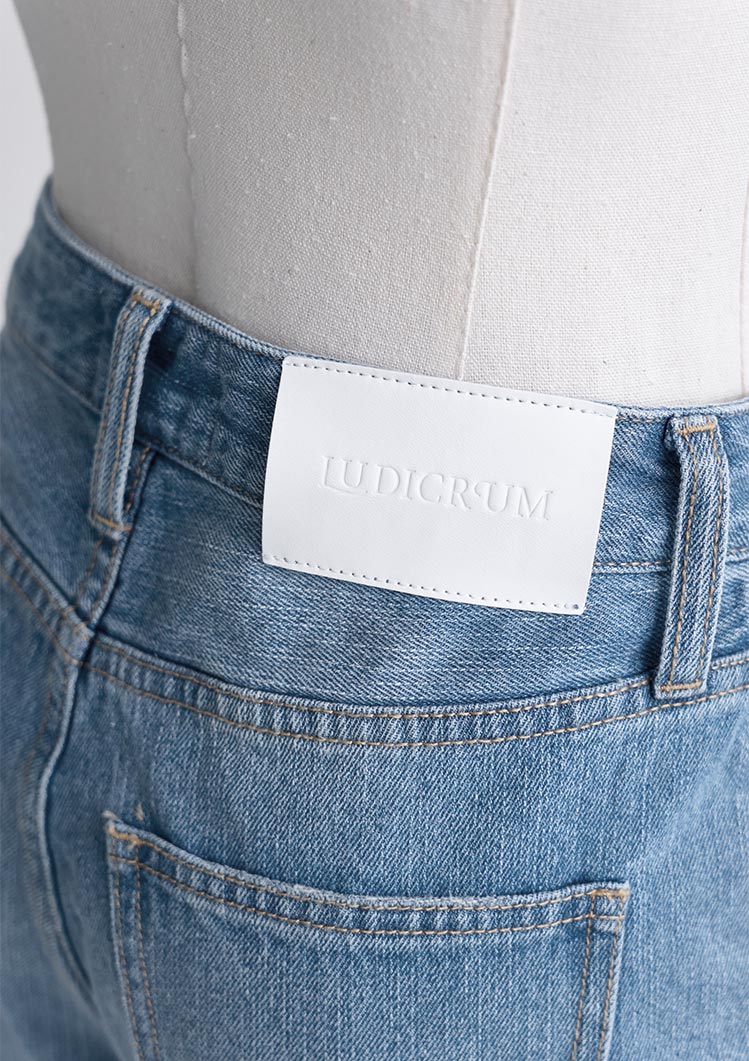 LD Crash straight denim LD024