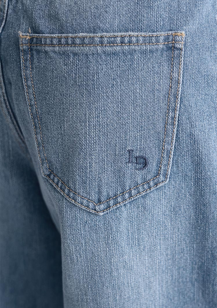LD Crash straight denim LD024
