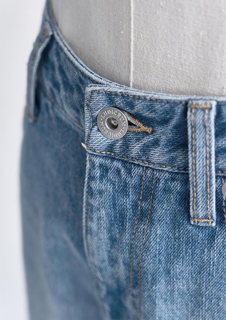 LD Crash straight denim LD024