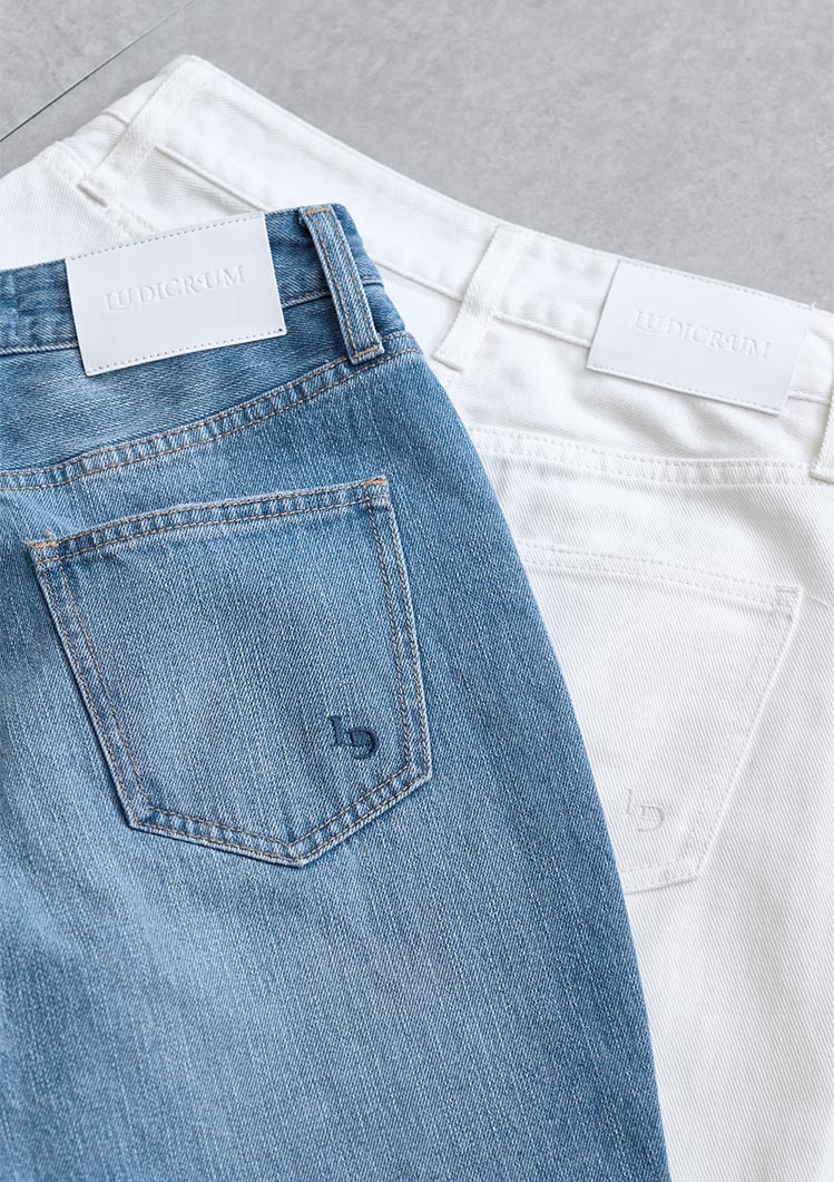 LD Crash straight denim LD024