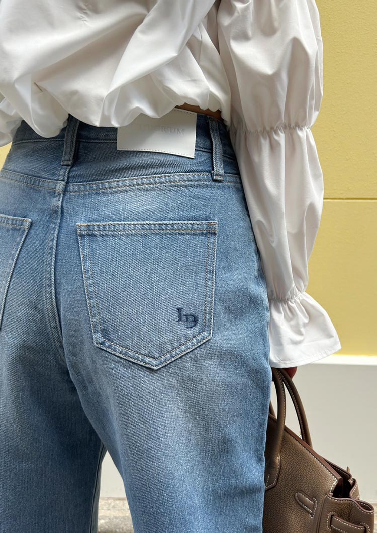 LD Crash straight denim LD024