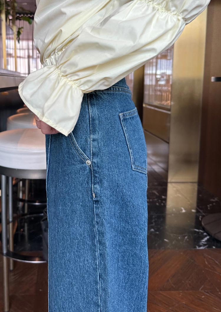 LD Pintuck denim LD026