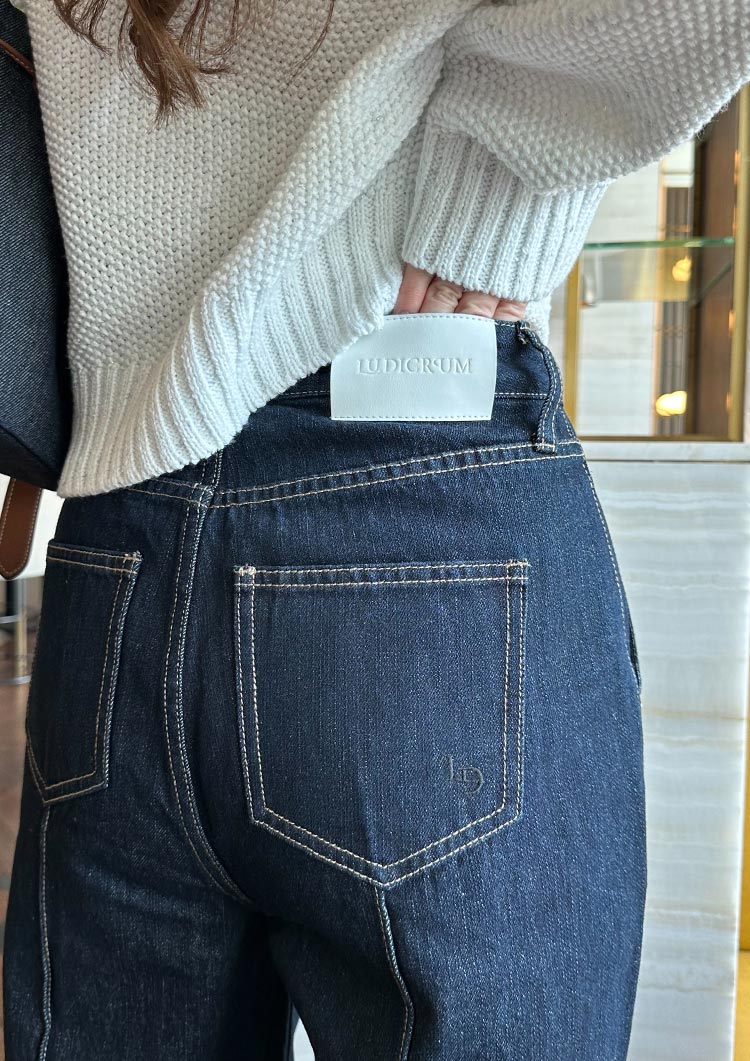 LD Pintuck denim LD026