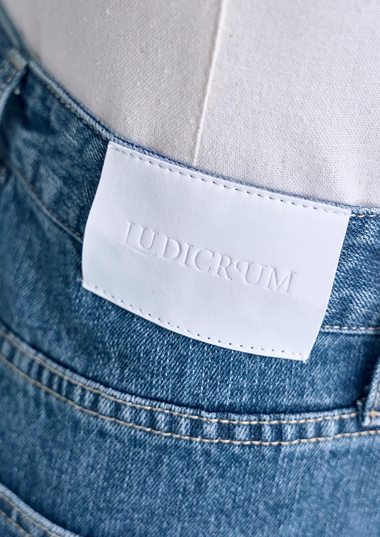 LD Pintuck denim LD026