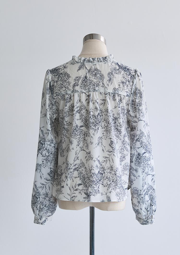Floral blouse LD028
