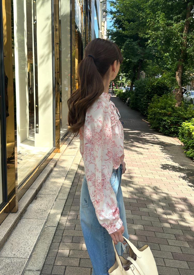 Floral blouse LD028