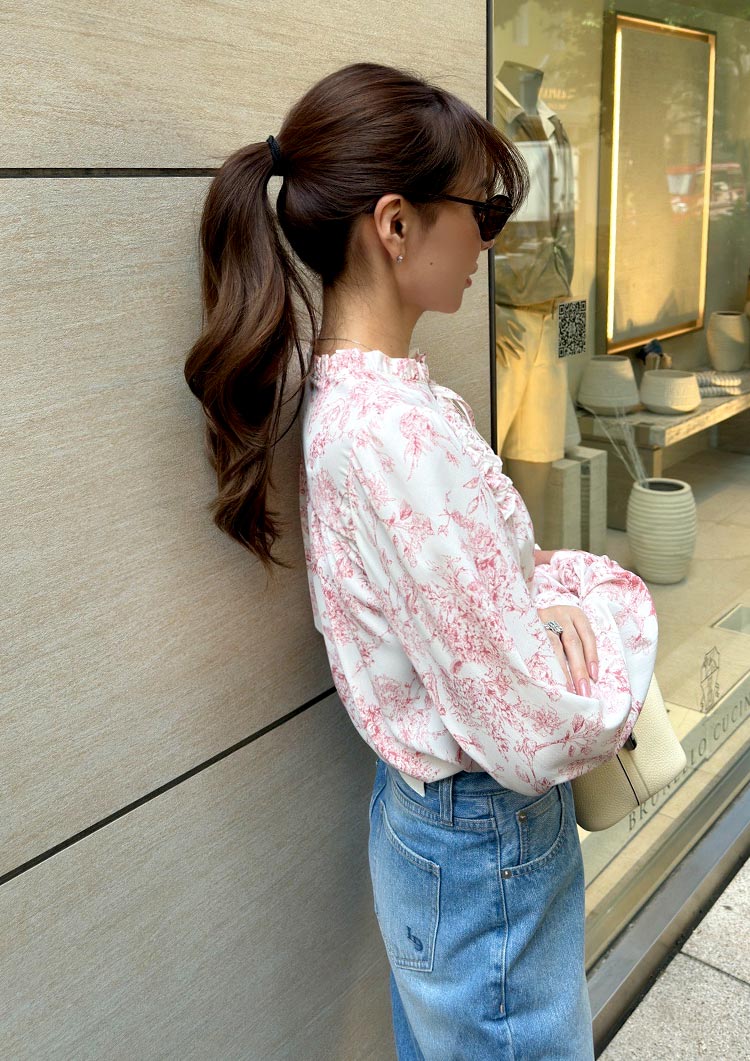 Floral blouse LD028