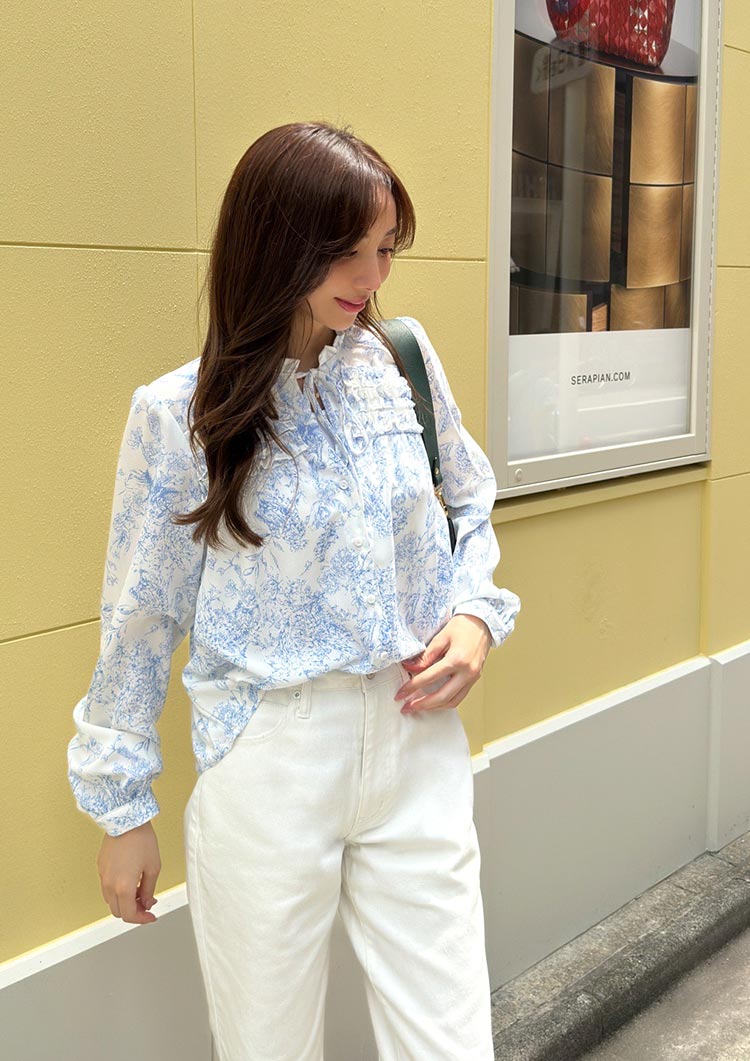 Floral blouse LD028