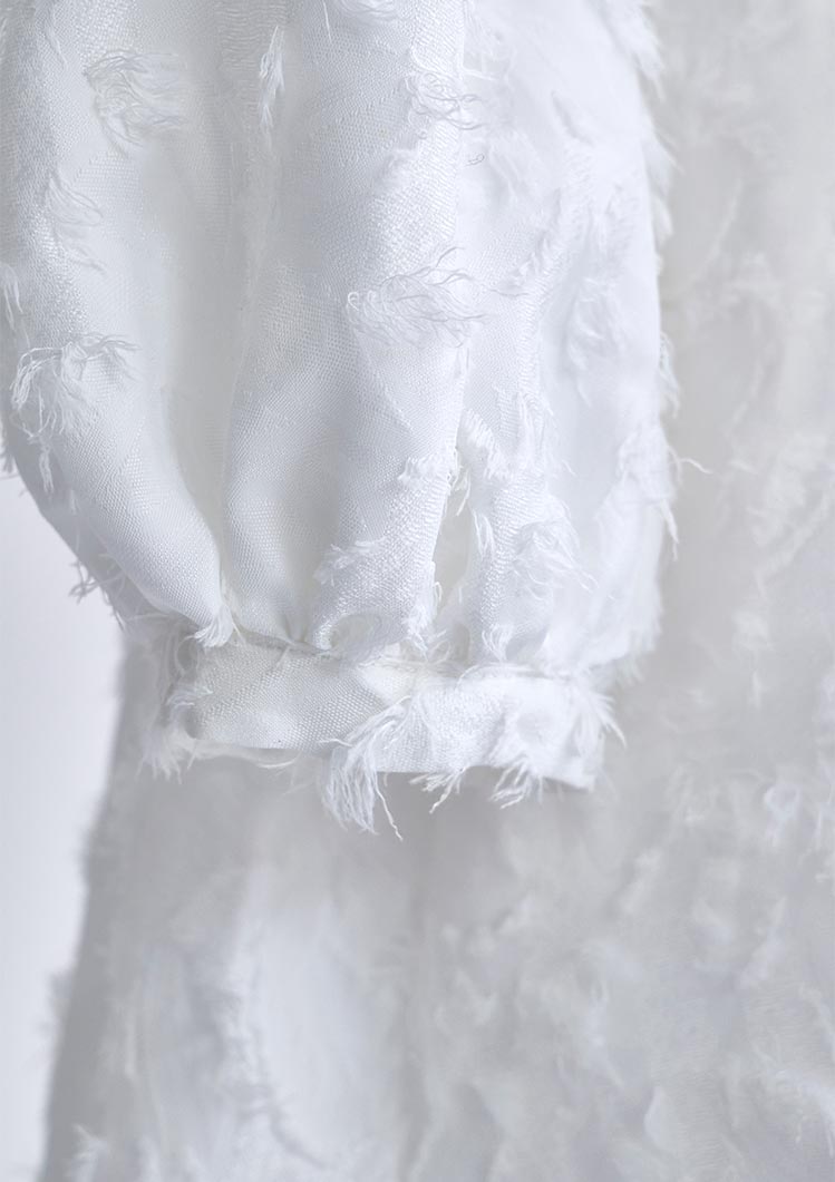 Botanical jacquard dress LD029