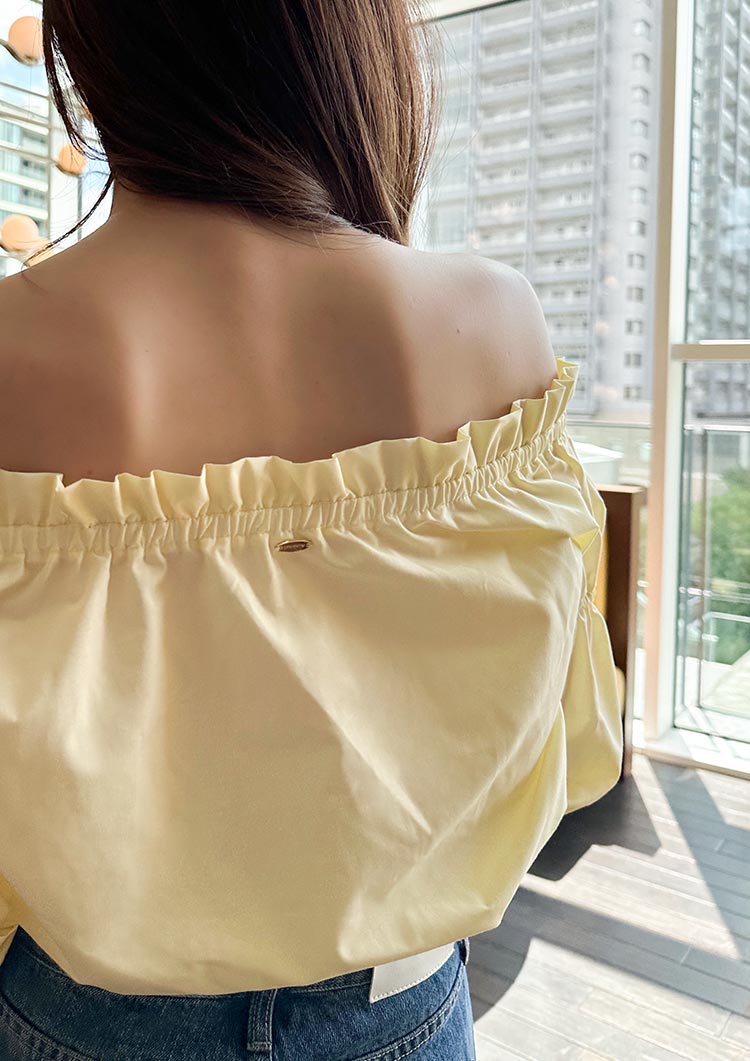 Off shoulder blouse LD031