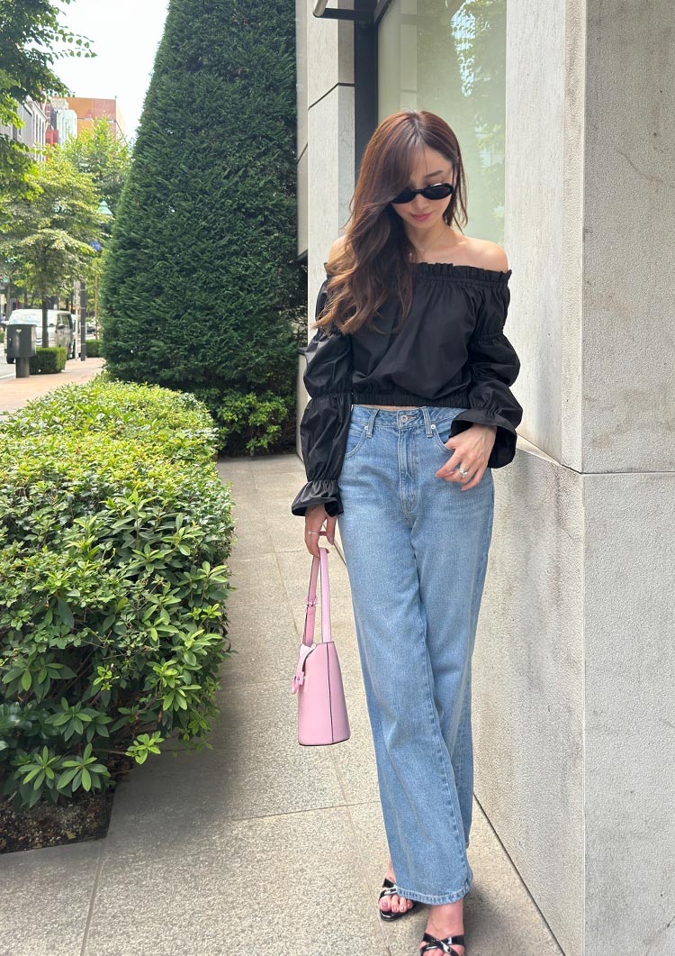Off shoulder blouse LD031