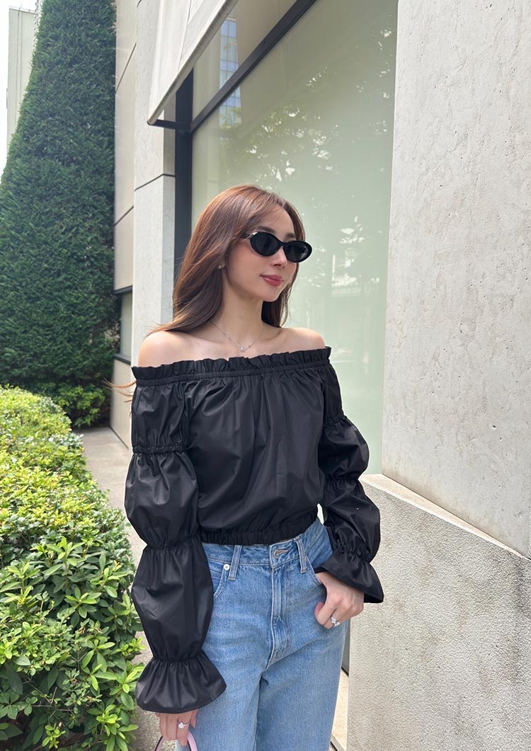 Off shoulder blouse LD031