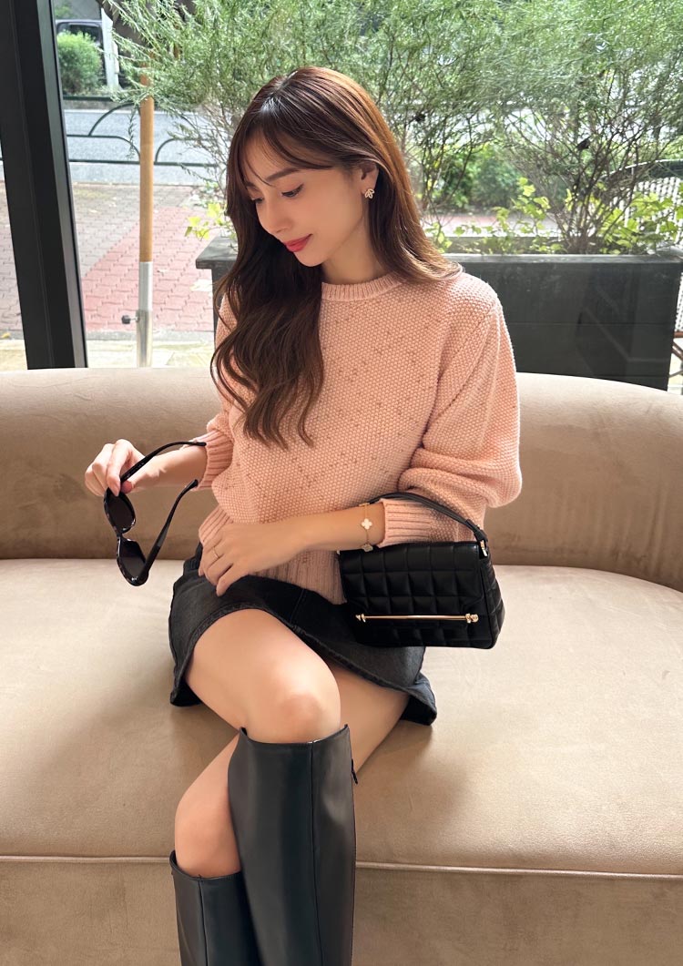 Platform long boots LD036