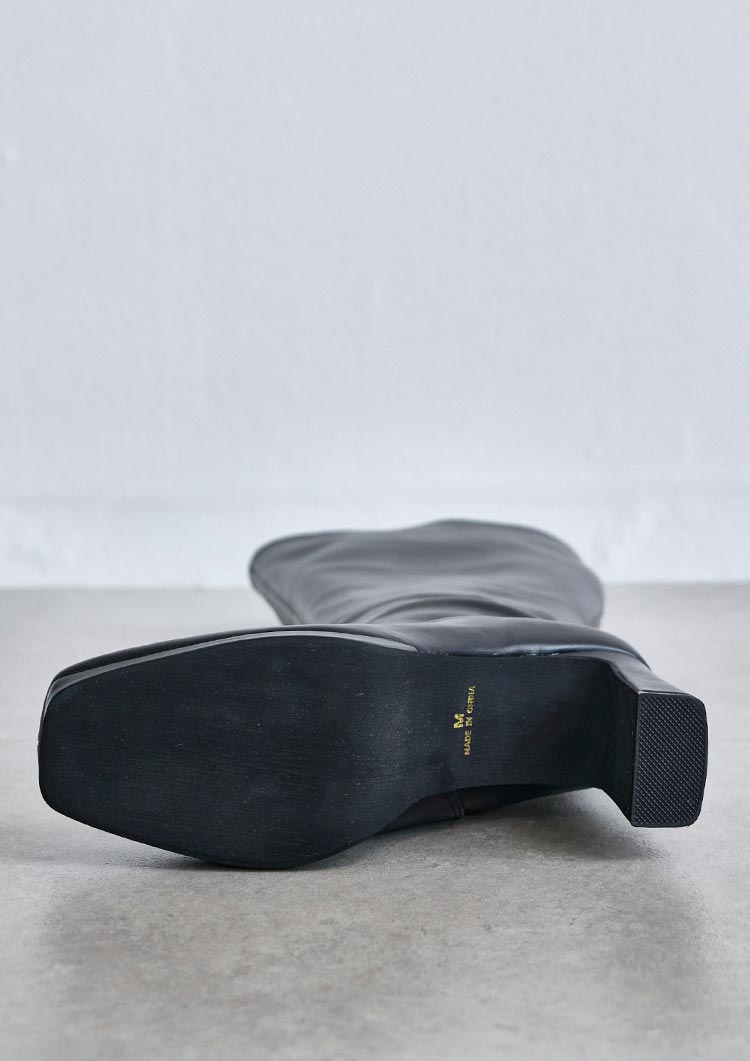 Platform long boots LD036