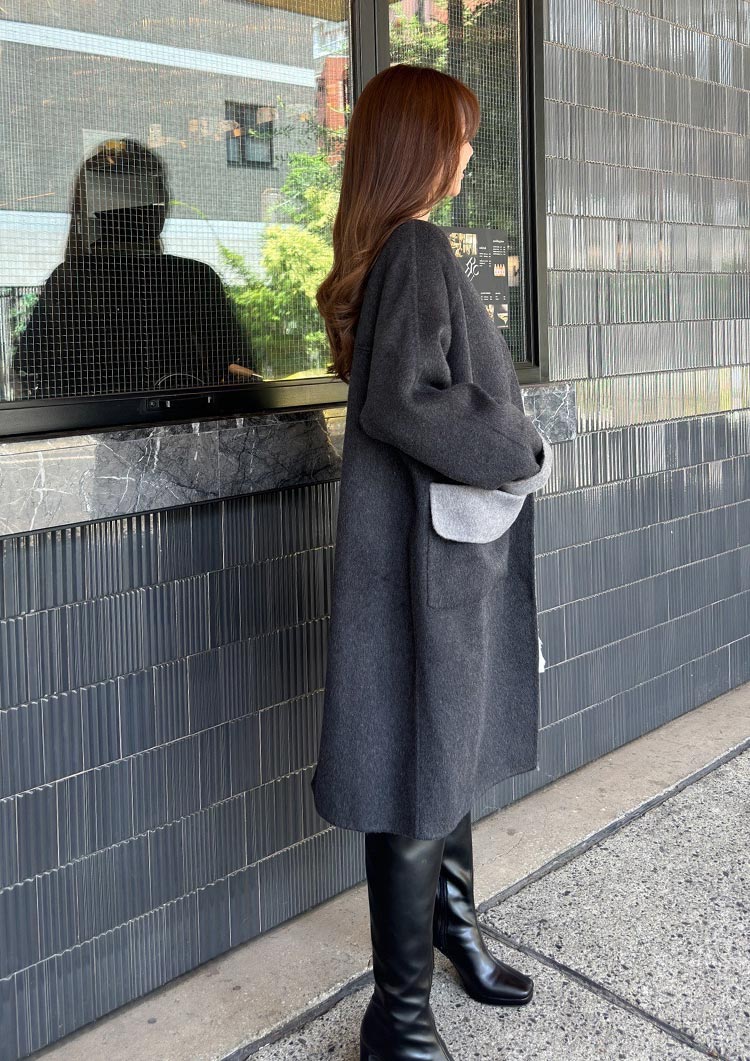 Reversible coat LD042
