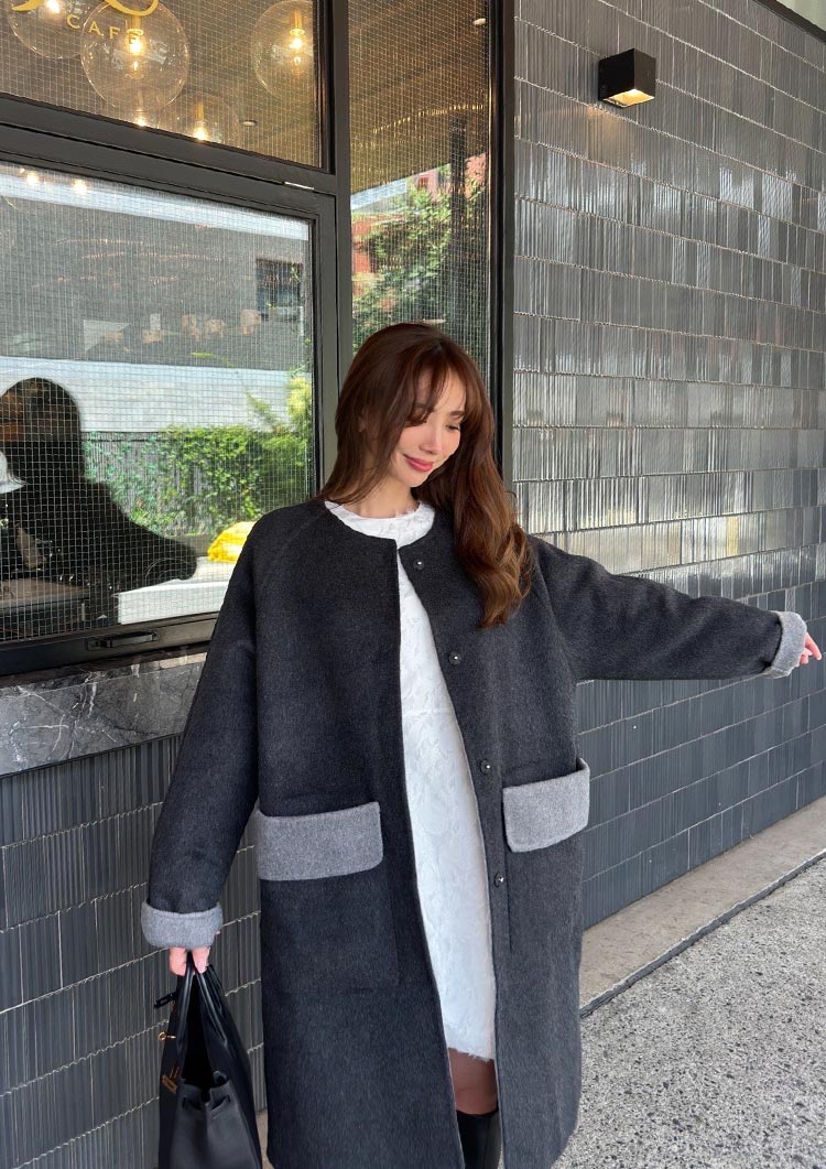 Reversible coat LD042