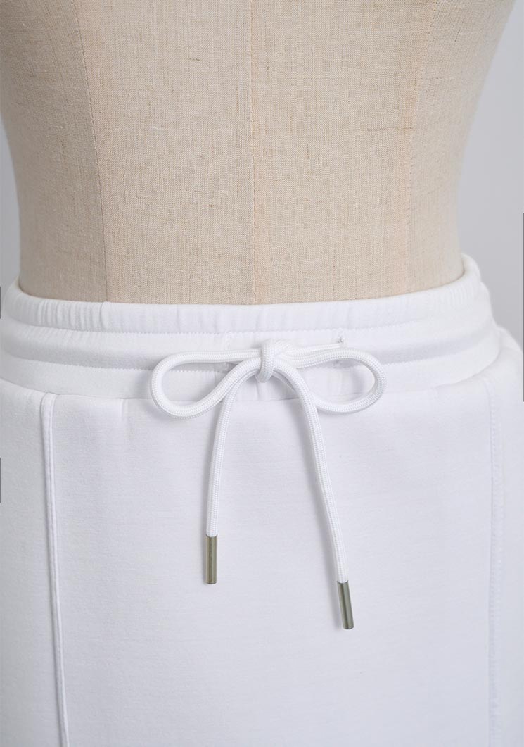 Diver sweat mini skirt LD048