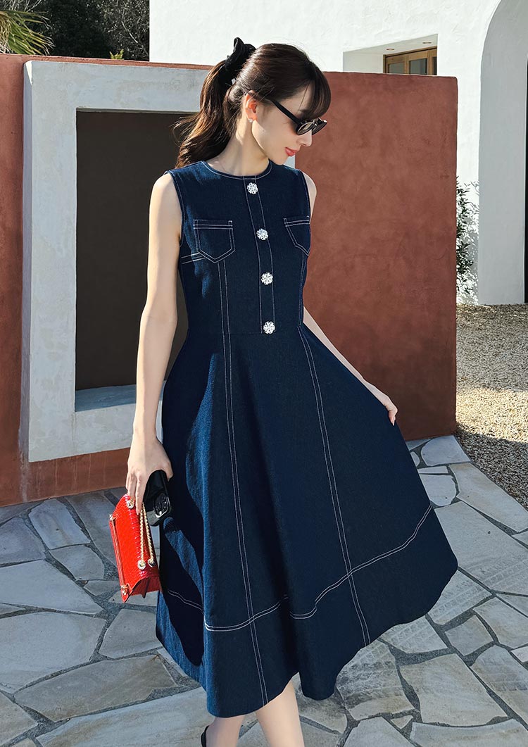 model:163cm size:S / Indigo