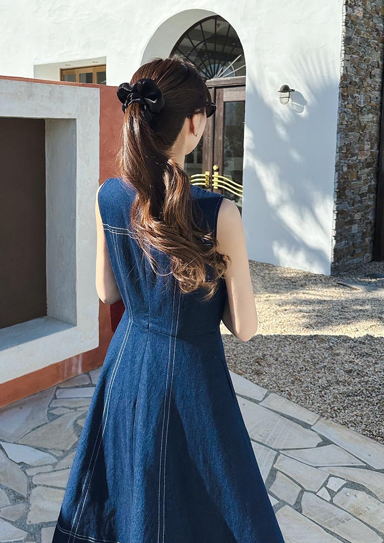 Bijou denim onepiece LD049