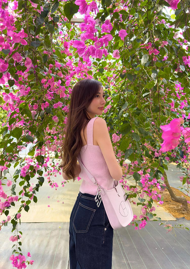 model:163cm / Sakura pink