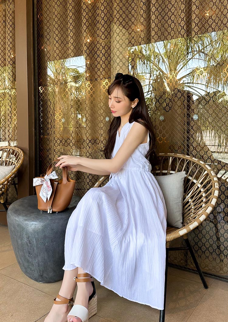 model:163cm / Off white size:S