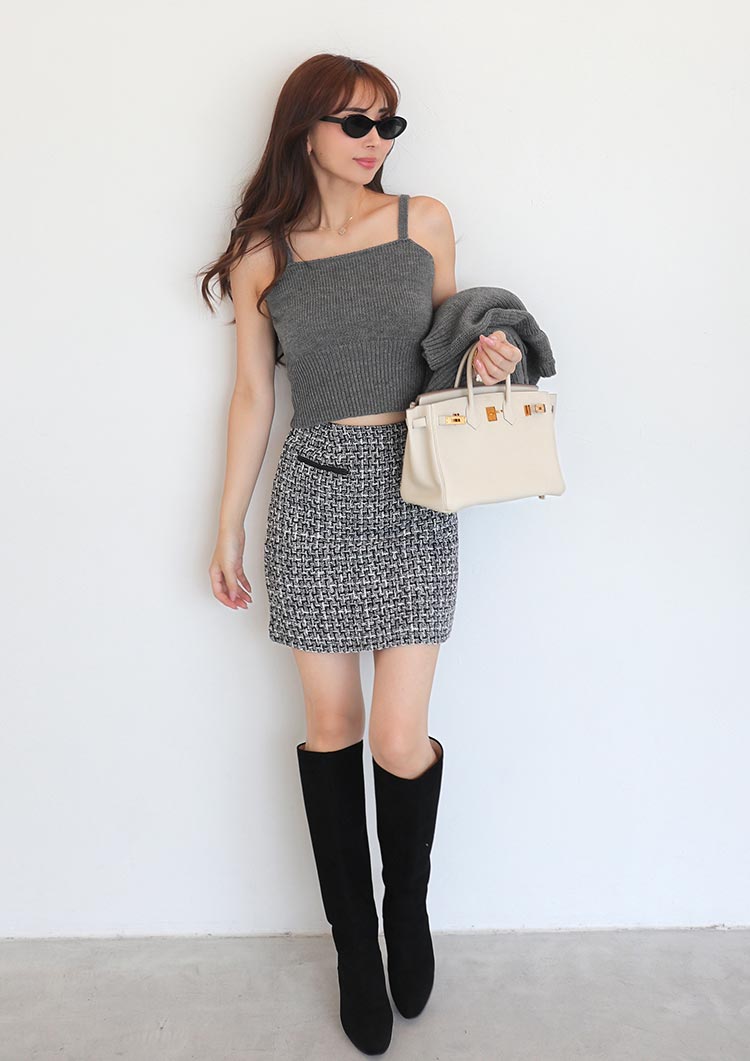 Low gauge knit ensemble LD066