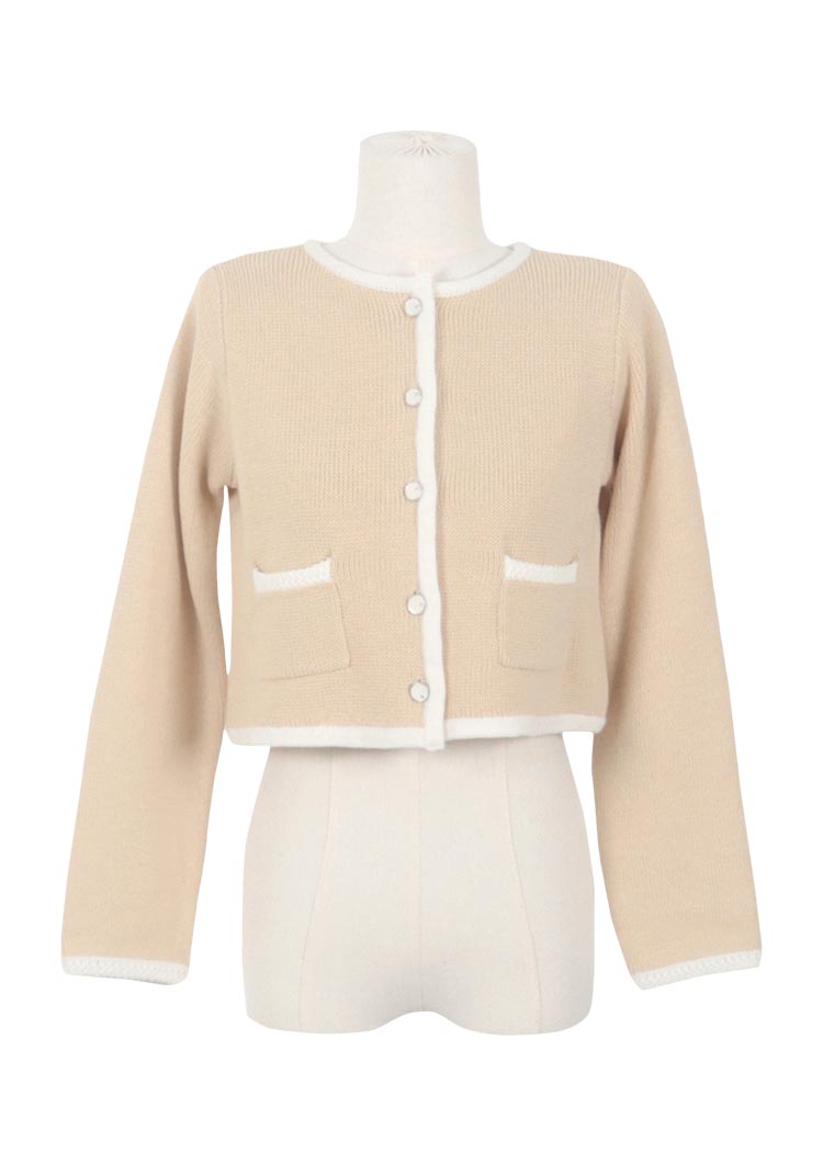 Beige×White