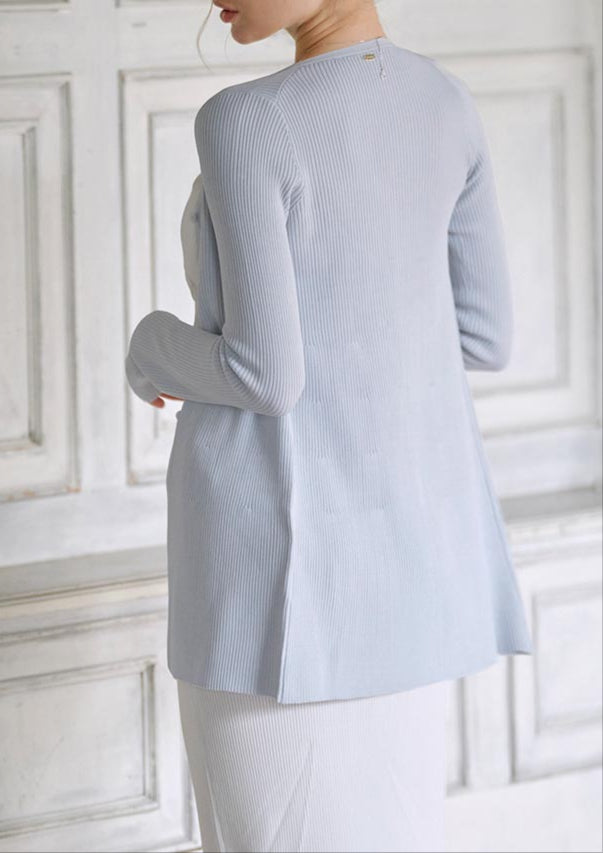 UV Cut summer rib knit cardigan LD006