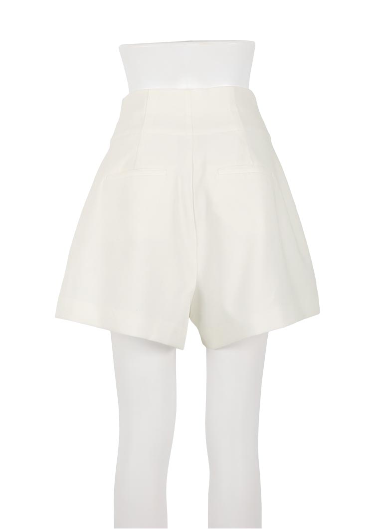 Tuck detail short pants LD009