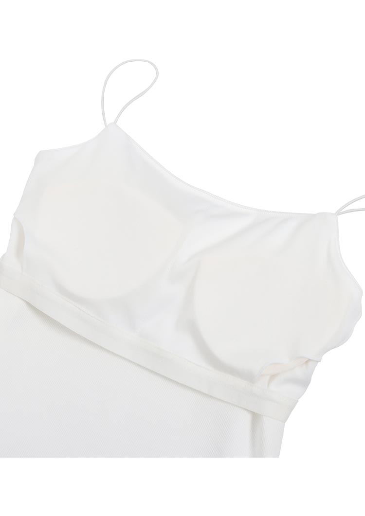 Rib cut camisole LD018