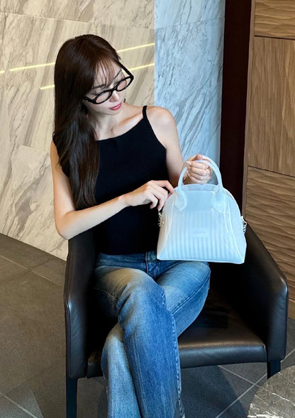 Summer rib knit camisole　LD010