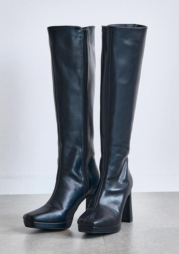 Platform long boots　LD036