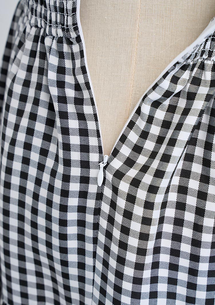 2Way Resort checkered dress　LD057
