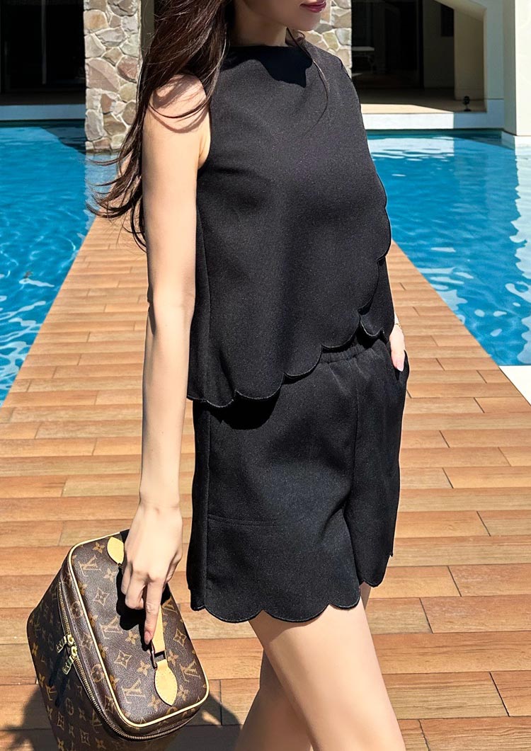 model:163cm / Black