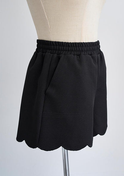 Scalloped short pants　LD059