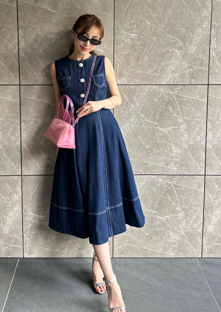 【新発売】今週の市販 denim Bijou onepiece LUDICRUM – LD049 ワンピース