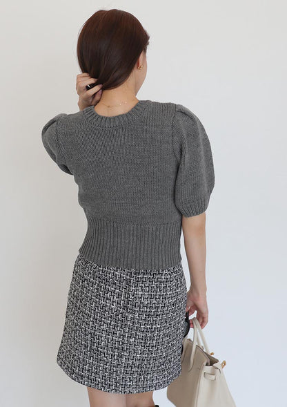 Low gauge knit ensemble　LD066