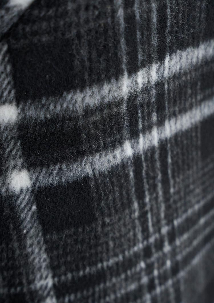 Wool check skort　LD071