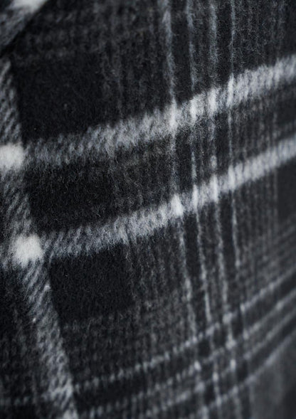 Wool check skort　LD071