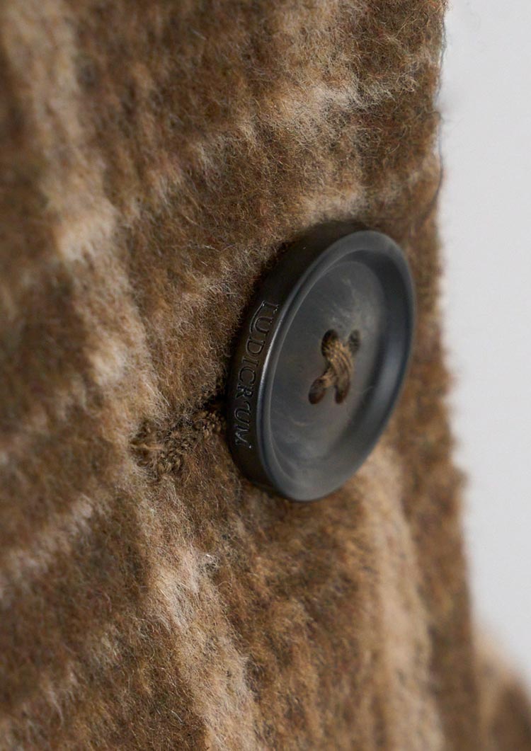 Wool check jacket　LD072