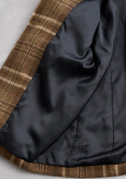 Wool check jacket　LD072