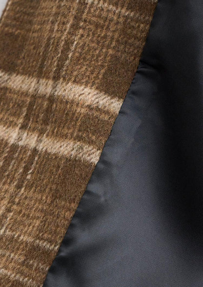 Wool check jacket　LD072