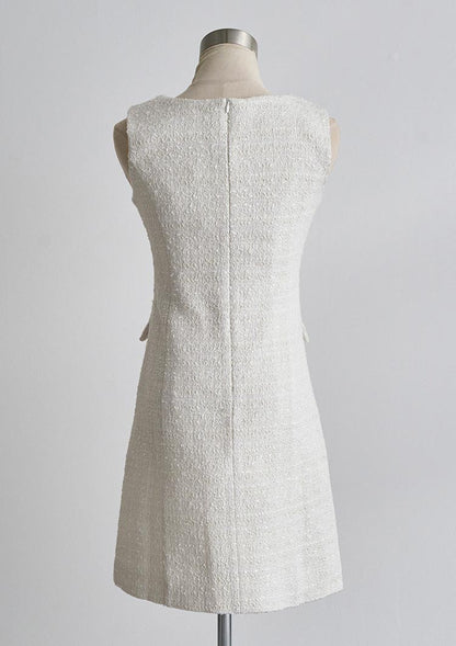 Tweed bijou onepiece　LD074