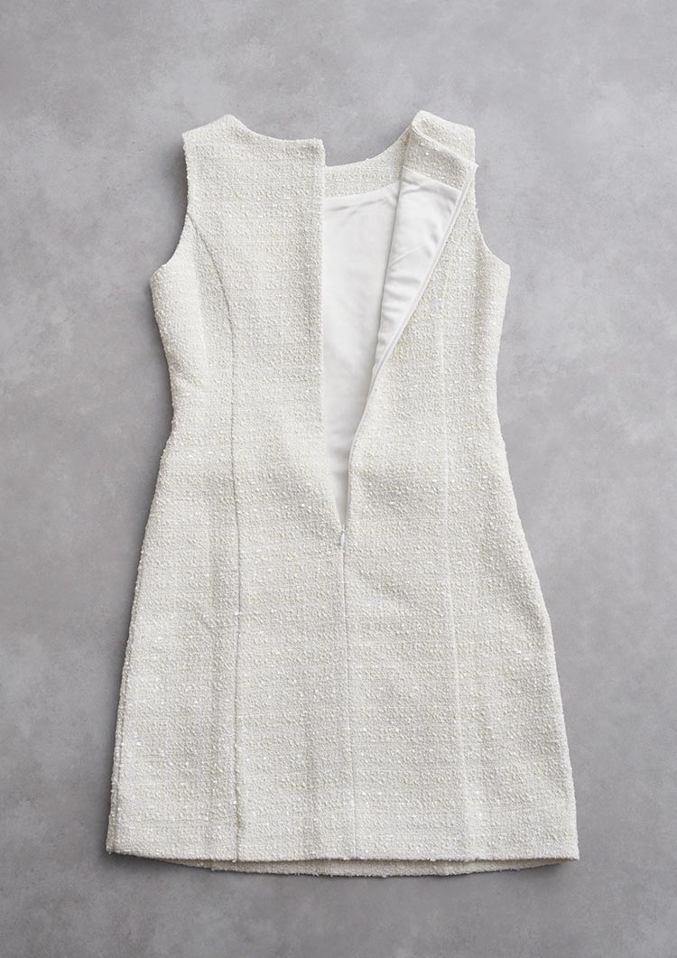 Tweed bijou onepiece　LD074