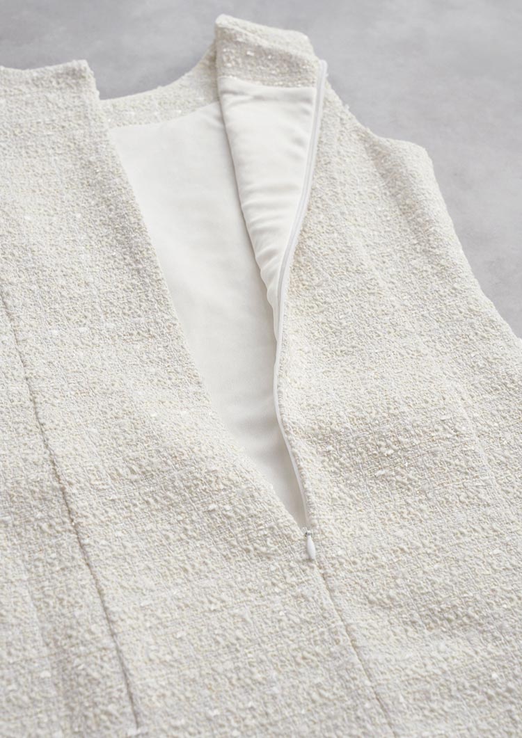 Tweed bijou onepiece　LD074